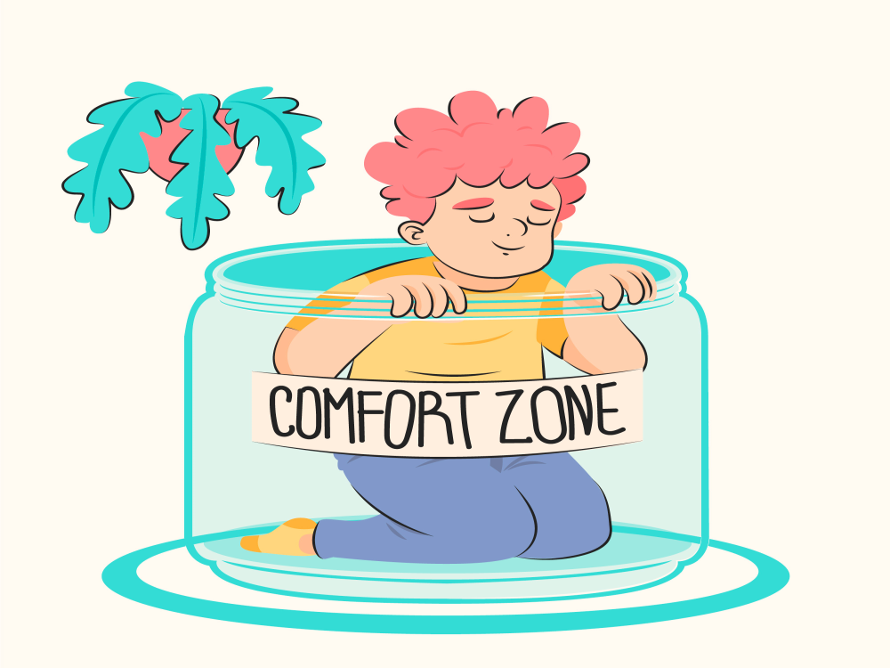 Step outside of your comfort zone summer vacation