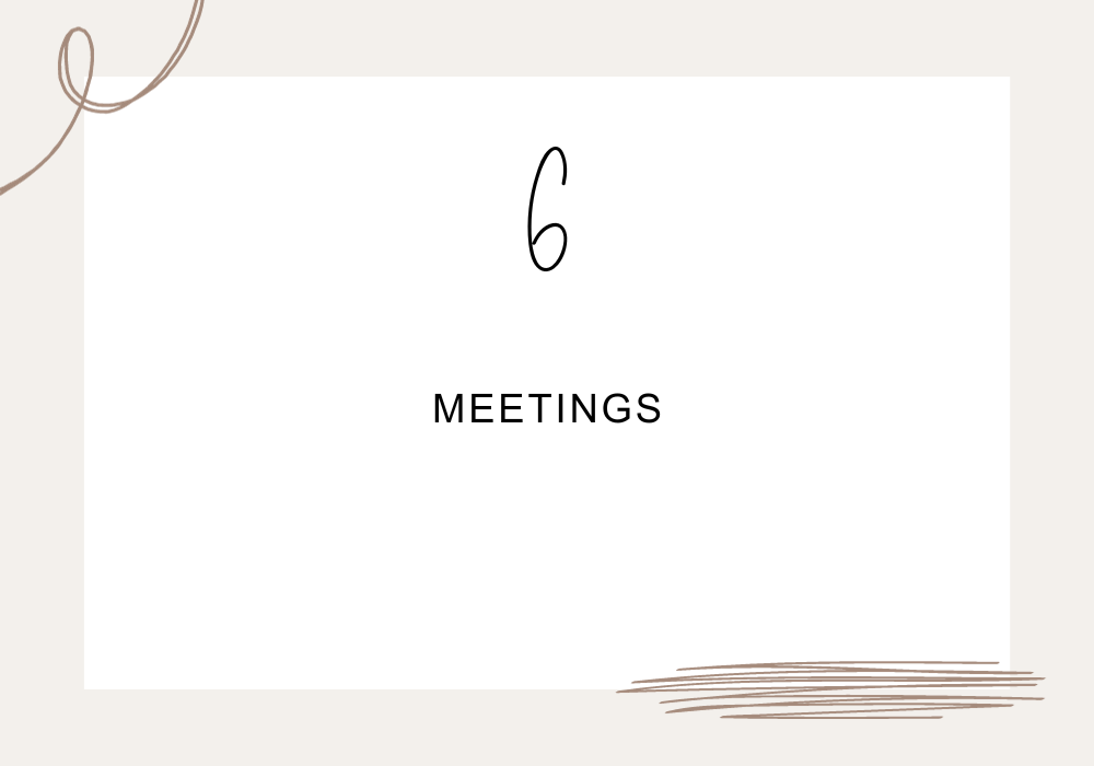 Meetings / Time wasters