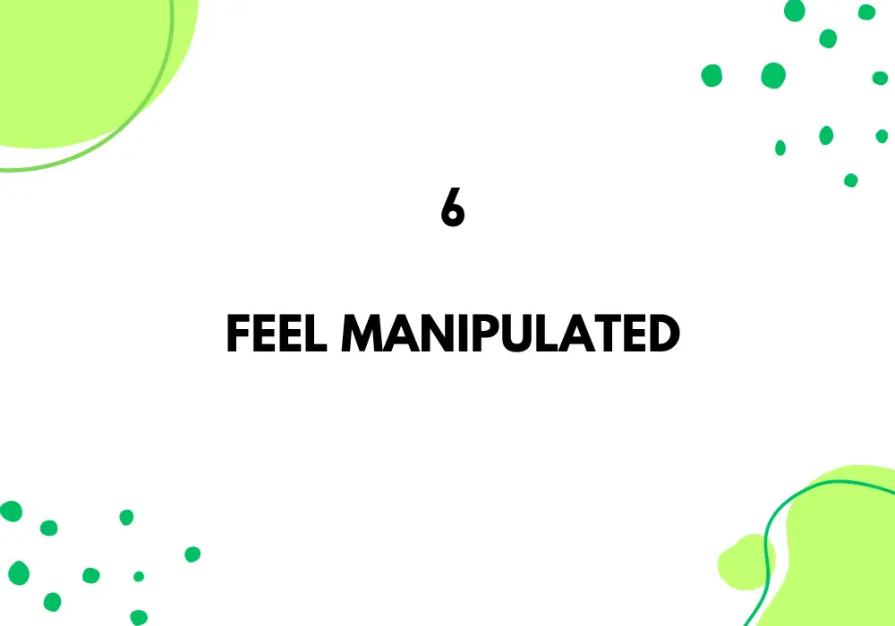 Feel Manipulated/Relationship With a Narcissist