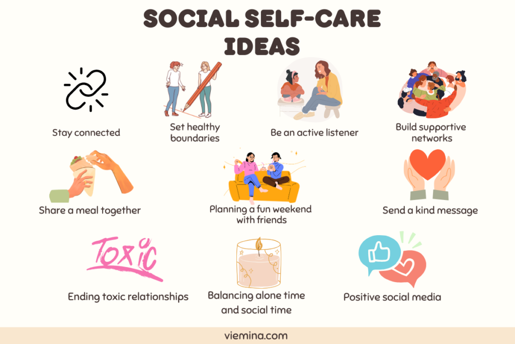 Social self care-9 Types of Self care