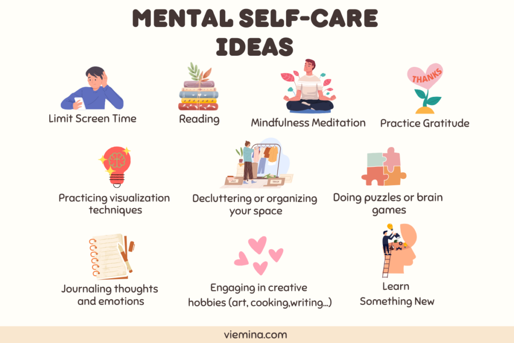 mental self care -9 Types of Self care