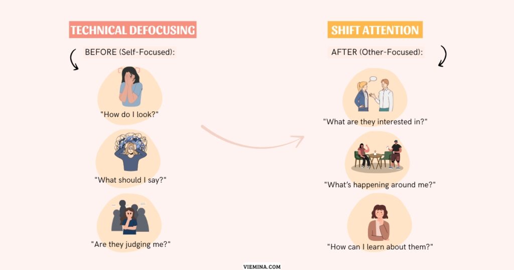 How to overcome shyness TECHNICAL DEFOCUSING