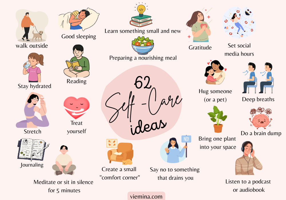 62 Self-Care Ideas for Busy People (No Spa Needed)